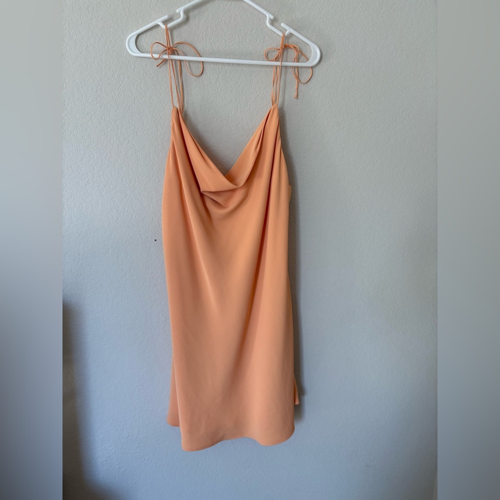 Abercrombie & Fitch Peach Mini Dress